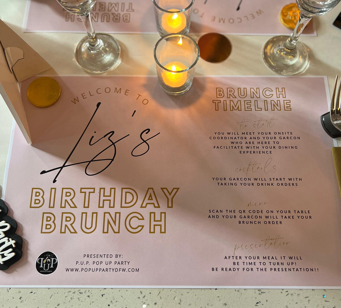 Personalized Placemats